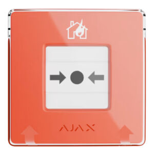 AjaxAjax EN54 Manual Call Point. Pulsador Incendio Inalámbrico. Color Rojo. EN54