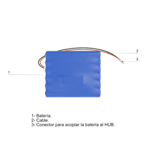 AjaxAjax Internal battery RB Recargable (6.4V/36Ah) para Hub BP