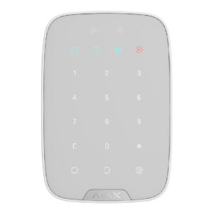 AjaxAjax KeyPad Plus Jeweller. Teclado táctil con lector inalámbrico. Color blanco