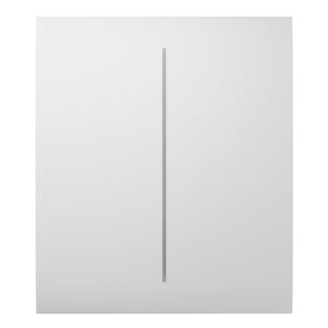 AjaxAjax LightSwitch CenterButton 2-gang. Plusador Central Doble. Color Blanco