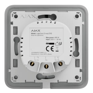 AjaxAjax LightSwitch LightCore 2-way Jeweller. Interruptor Conmutado