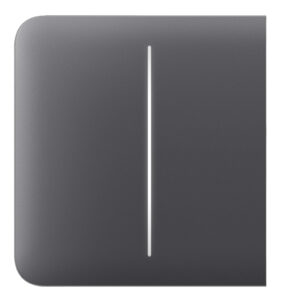 AjaxAjax LightSwitch SideButton 2-gang. Pulsador Lateral Doble. Color Grafito
