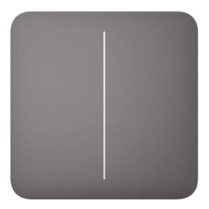 AjaxAjax LightSwitch SoloButton 2-gang. Pulsador Doble. Color Gris