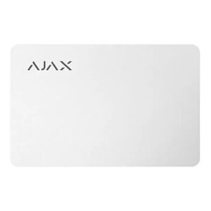 AjaxAjax Pass. Tarjeta DESFire® compatible con KeyPad Plus. Color blanco. Pack de 10ud