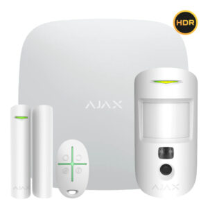 AjaxAjax StarterKit Cam Plus Blanco. Hub 2 Plus + MotionCam-HDR + DoorProtect + SpaceControl