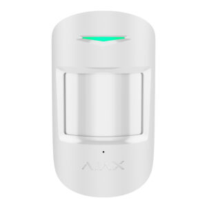 AjaxAjax Superior CombiProtect Jeweller. Detector PIR y rotura de cristal inalámbrico. Color blanco