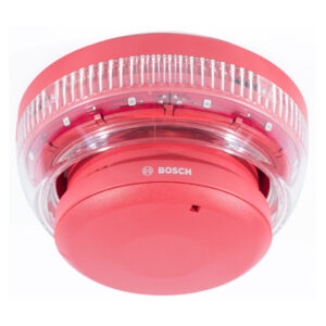 BOSCHAvenar 4000 all-in-one. Alarma acústica/visual. Carcasa Roja. Flash Blanco