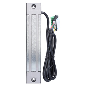 CDVICerradura Electromagnética de superficie en acero inoxidable de 180Kg monitorizada