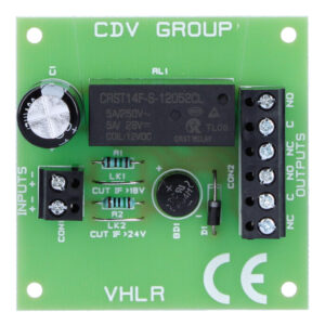 CDVIRelé universal 12/24 Vac/Vdc 2 contactos