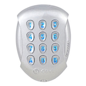 CDVITeclado Digicode® antivandálico con conectividad Bluetooth
