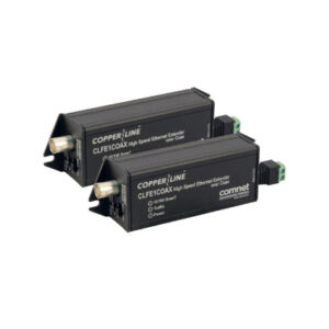 ComnetPack Ethernet-over-Coax Extender with Pass-Through PoE