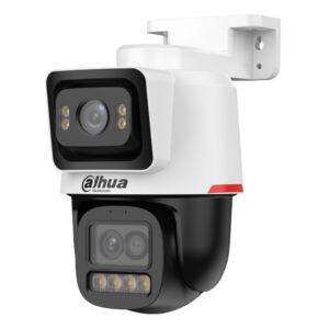 DahuaCámara PT IP WizColor PRO DUAL-LENS 4M+2M H265 LED30m 2.8mm IP66 PoE MIC/Altavoz AI