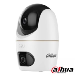 DahuaCubo PT IP DUAL-LENS H265 3M+3M DN LED30m/IR30m 3.6mm SD 5V MIC/Altavoz WiFi