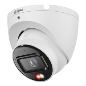 DahuaDahua Lite - MiniDomo IP H265 6M dWDR Iluminación Dual LED30m/IR30m 2.8mm IP67 PoE MIC AI (detección humana)