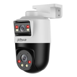 DahuaDomo Dual-PT IP 2M+2M Iluminación Dual LED30m/IR30m IP66 PoE AUDIO E/S AI