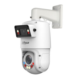 DahuaDomo Dual-PTZ IP 2M+4M TiOC WDR Iluminación Dual LED50m/IR100m 25x IP66 PoE AUDIO E/S AI