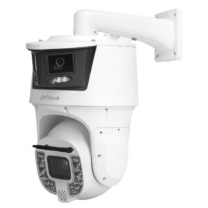 DahuaDomo Dual-PTZ IP 8M WDR Starlight Iluminación Dual LED30m/IR300m 2x/42x IP67 PoE++ AUDIO E/S AI