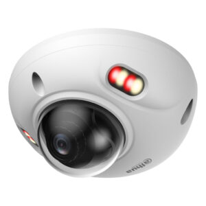 DahuaDomo IP H265 4M WDR Iluminación Dual LED30m/IR30m 2.8mm IK10 IP67 PoE MIC AUDIO E/S AI