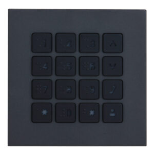 DahuaEstación Exterior Modular para Videoportero IP con Teclado para Series VTO4202FB-X. Color Negro