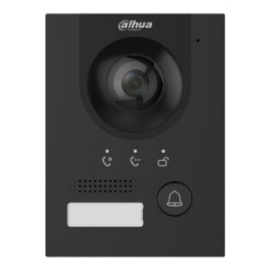 DahuaEstación Exterior para Videoportero IP 2-hilos/RJ45 PoE con Cámara 2MP IP65 IK07 168.6º. Color negro