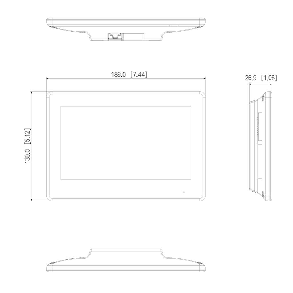 Kit Videoportero 2-hilos IP exterior para Insertar + monitor interior - Imagen 3