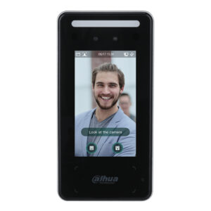 DahuaLector Autónomo LCD 4.3" táctil de Reconocimiento Facial+PIN+Tarjeta+QR WiFi 2.4GHz IP65