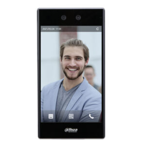 DahuaLector Autónomo LCD 8" táctil de Reconocimiento Facial+PIN+Tarjeta+QR WiFi 2.4GHz IP65