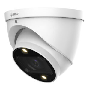 DahuaMiniDomo HDCVI 4EN1 2M 1080P FULL COLOR 2.0 WDR Starlight LED40m 2.7-13.5mm IP67 MIC