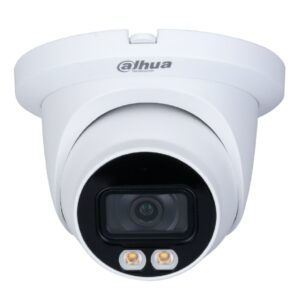 DahuaMiniDomo IP H265 2M FULL COLOR WDR LED30m 2.8mm IP67 PoE SD MIC AI