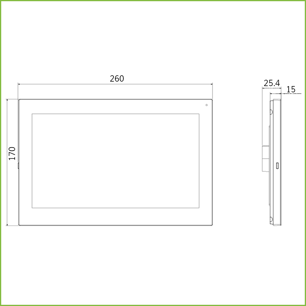 Monitor Android Interior 10" de Superficie para Videoportero IP WiFi PoE SD 8E 1S Alarma - Imagen 2