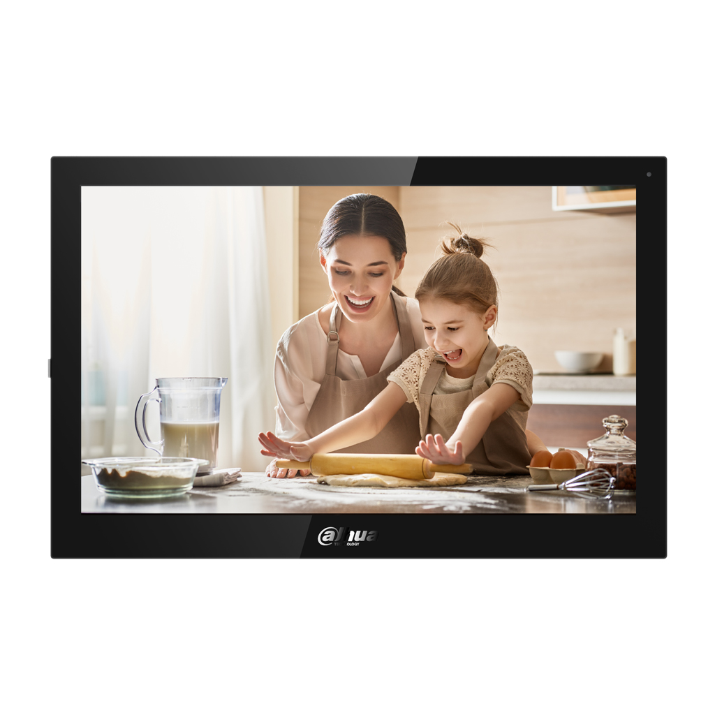 DahuaMonitor Android Interior 10" de Superficie para Videoportero IP WiFi PoE SD 8E 1S Alarma