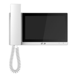 DahuaMonitor Interior 7" de Superficie para Videoportero IP Pantalla Táctil PoE SD 6E 1S Alarma Blanco