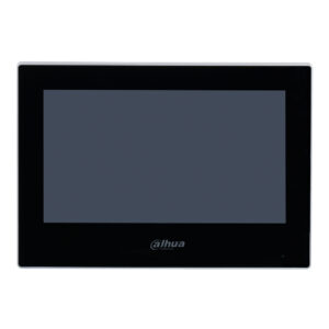 DahuaMonitor Interior 7" de Superficie para Videoportero IP WiFi PoE 6E 1S Alarma Negro