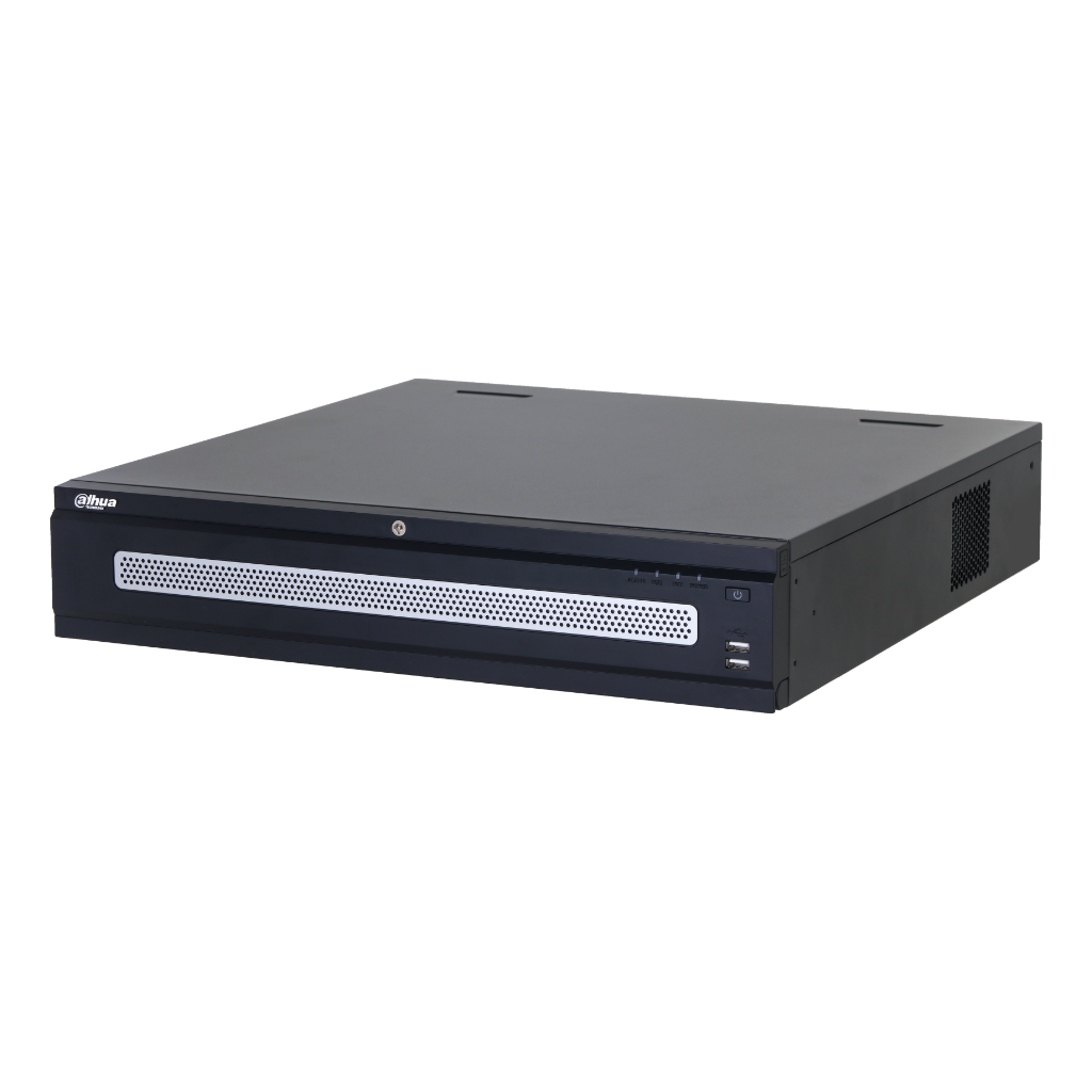 DahuaNVR 32ch 1280Mbps 32MP H265 4xHDMI 8HDD E/S RAID 0/1/5/6/10