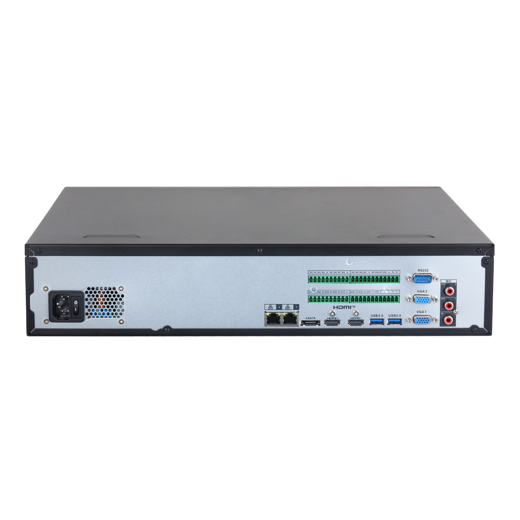 NVR 32ch 512Mbps H265 2xHDMI 8HDD E/S RAID 0/1/5/6/10 AI - Imagen 2