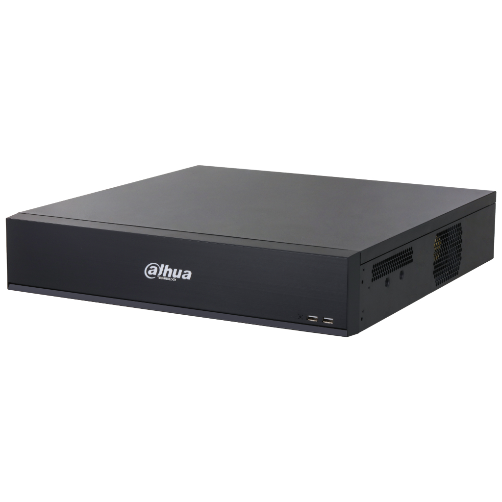 DahuaNVR 32ch 512Mbps H265 2xHDMI 8HDD E/S RAID 0/1/5/6/10 AI