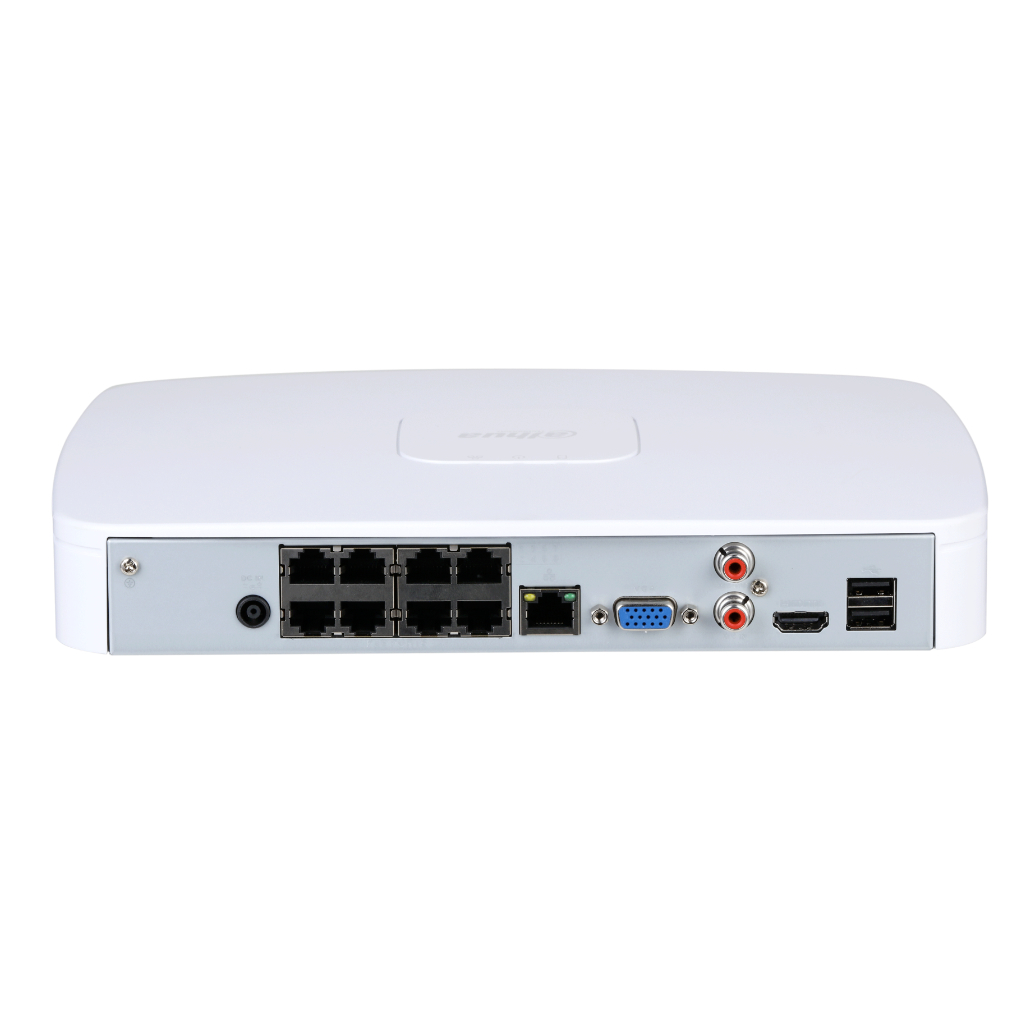 NVR 8ch 256Mbps H265 HDMI 8PoE 1HDD AI - Imagen 2