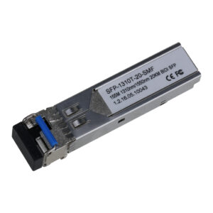 DahuaSFP Monomodo SM LC 100Mbps 20km envío 1310nm / recepción 1550nm. Transmisor