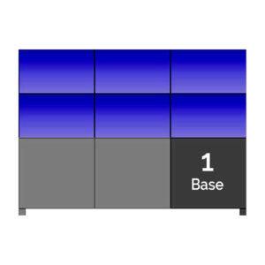 DahuaSoporte a suelo con base standard para Video Wall