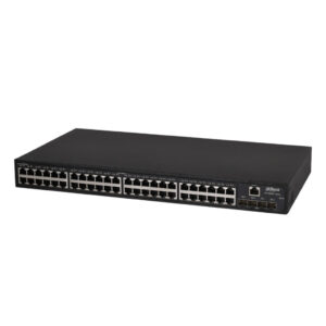 DahuaSwitch 48 puertos Gigabit + 4 Uplink SFP+ 10Gbps 55W Gestionable Layer3