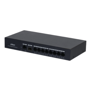 DahuaSwitch PoE 8 puertos Gigabit +1RJ45 Uplink Gigabit +1SFP 65W No_Gestionable Layer2