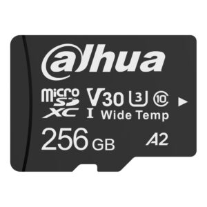 DahuaTarjeta Micro SD 256GB UHS-I de amplia temperatura Series W100