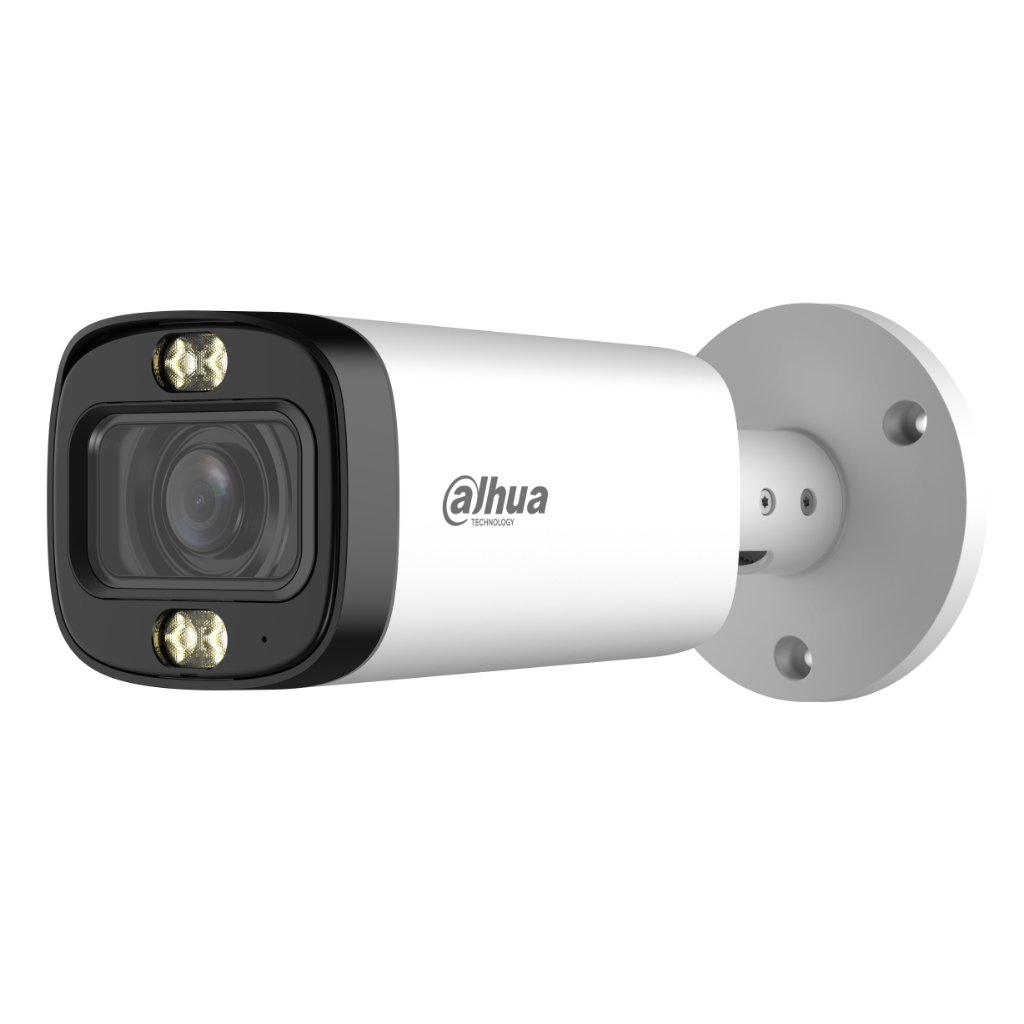 DahuaTubular HDCVI 4EN1 5M Iluminación Dual LED60m/IR80m 2.7-13.5mm IP67 MIC