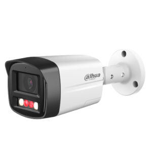 DahuaTubular IP 4M H265 FULL COLOR WDR Iluminación Dual LED30m/IR30m 2.8mm IP67 PoE MIC/Altavoz AI