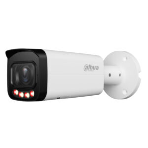 DahuaTubular IP 4M H265 FULL COLOR WDR Iluminación Dual LED60m/IR60m 2.7-13.5mm IP67 PoE AUDIO MIC E/S AI