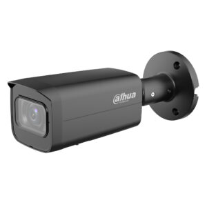 DahuaTubular IP H265 4M WDR Starlight IR60m 2.7-13.5VFM IP67 PoE SD MIC AI Color Negro