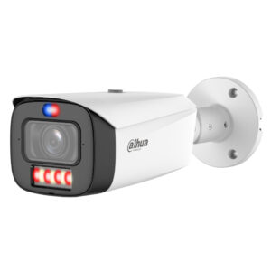 DahuaTubular IP WizColor TiOC PRO H265 4M WDR Iluminación Dual LED60m/IR60m 2.7-12VFM IP67 PoE AUDIO MIC/Altavoz E/S AI