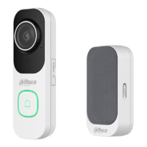 DahuaVídeo Timbre WiFi 4M blanco DB41AW + Timbre WiFi gris DS1AG