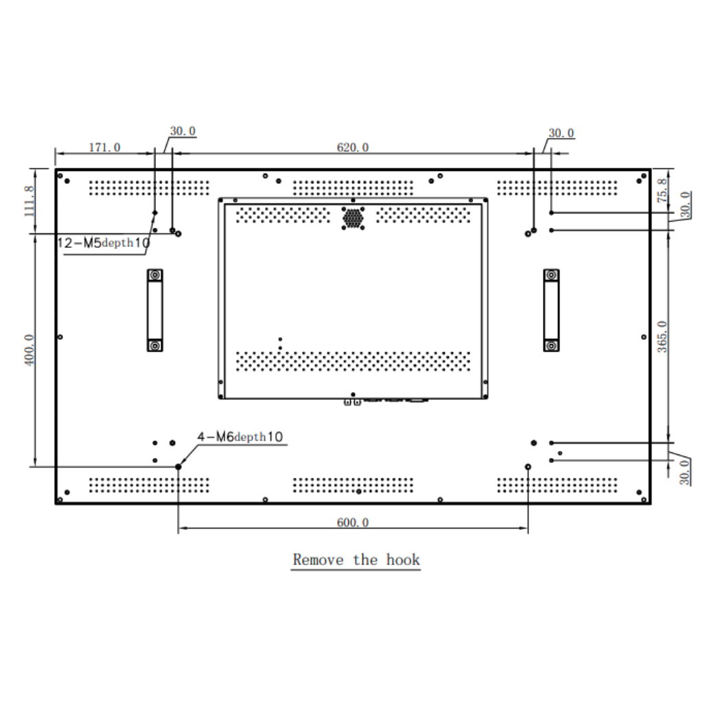 Video Wall Display FHD pantalla de 46" (bisel ultra estrecho de 3,5 mm) - Imagen 4