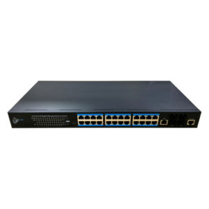 DrNETSwitch PoE 24 puertos Gigabit + 4 SFP Gigabit 370W Gestionable Layer2